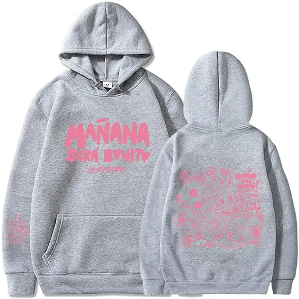 Female Singer Karol G Hoodies Manana Sera Bonito Printing Hoodie Bichota Multi-colors Sweatshirts Y2k Fleece Hoody for Men Women