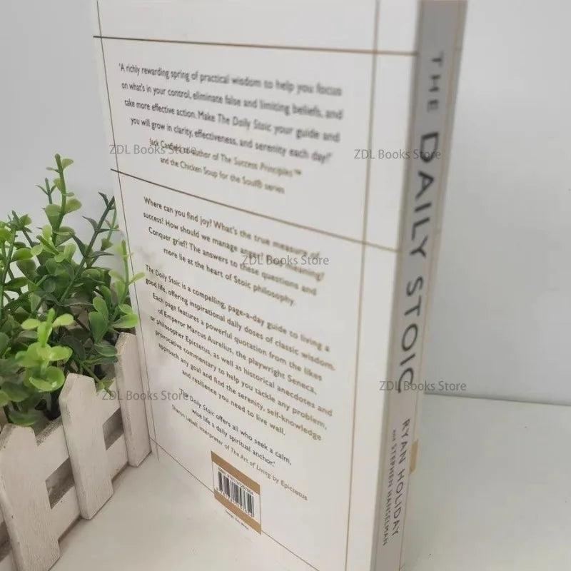 The Daily Stoic By Ryan Holiday 366 Meditations on Wisdom Perseverance and The Art of Living Book Libros - KIMLUD