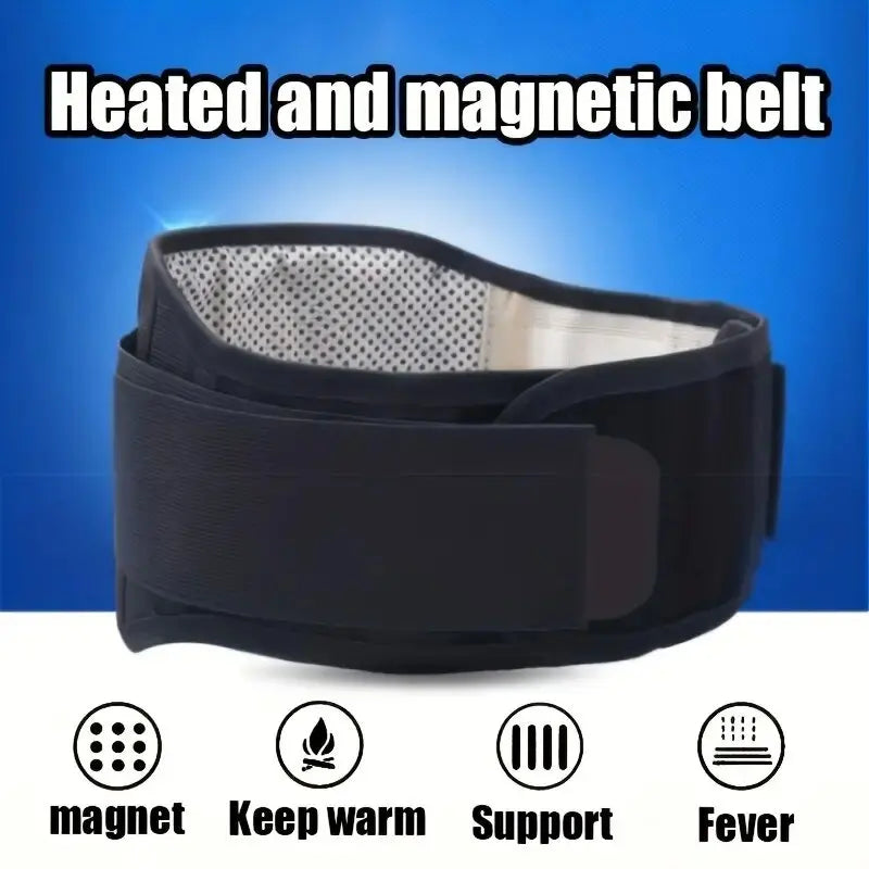 KIMLUD, Adjustable Waist Belt Brace Self Heating Magnetic Back Waist Support Belt Lumbar Brace Massage Band, KIMLUD Womens Clothes