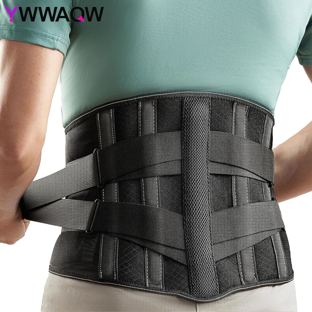 KIMLUD, Back Brace for Lower Back Pain Relief Men Women,Breathable Back Support Brace with 3D Lumbar Support Pad for Lifting At Work, KIMLUD Womens Clothes