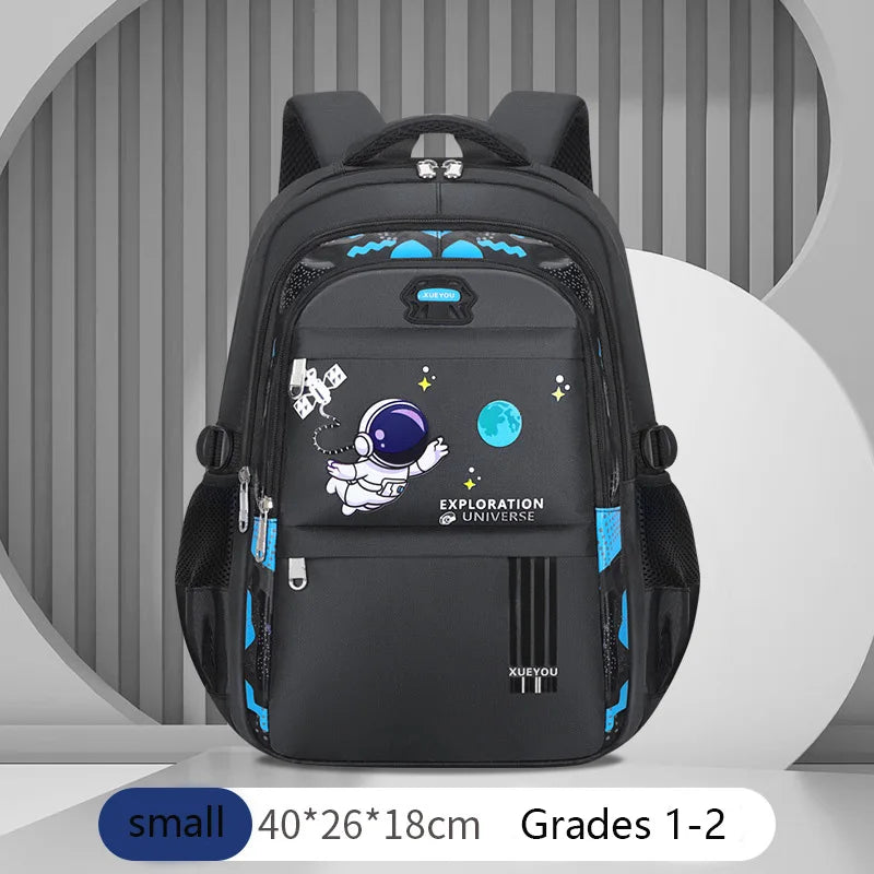 Kids Backpack Children School Bags for Boys Astronaut School Backpack Waterproof Primary Book Bag Mochila Infantil