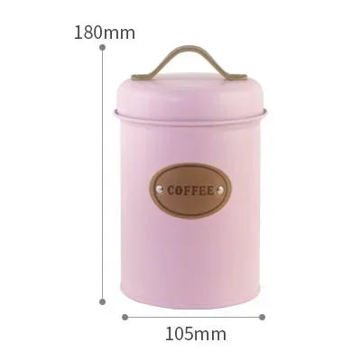 Kitchen Countertop Spice Jars Airtight Coffee Container Storage Canister Food Organizer Sealed Kitchen Vacuum Box Home Organizer