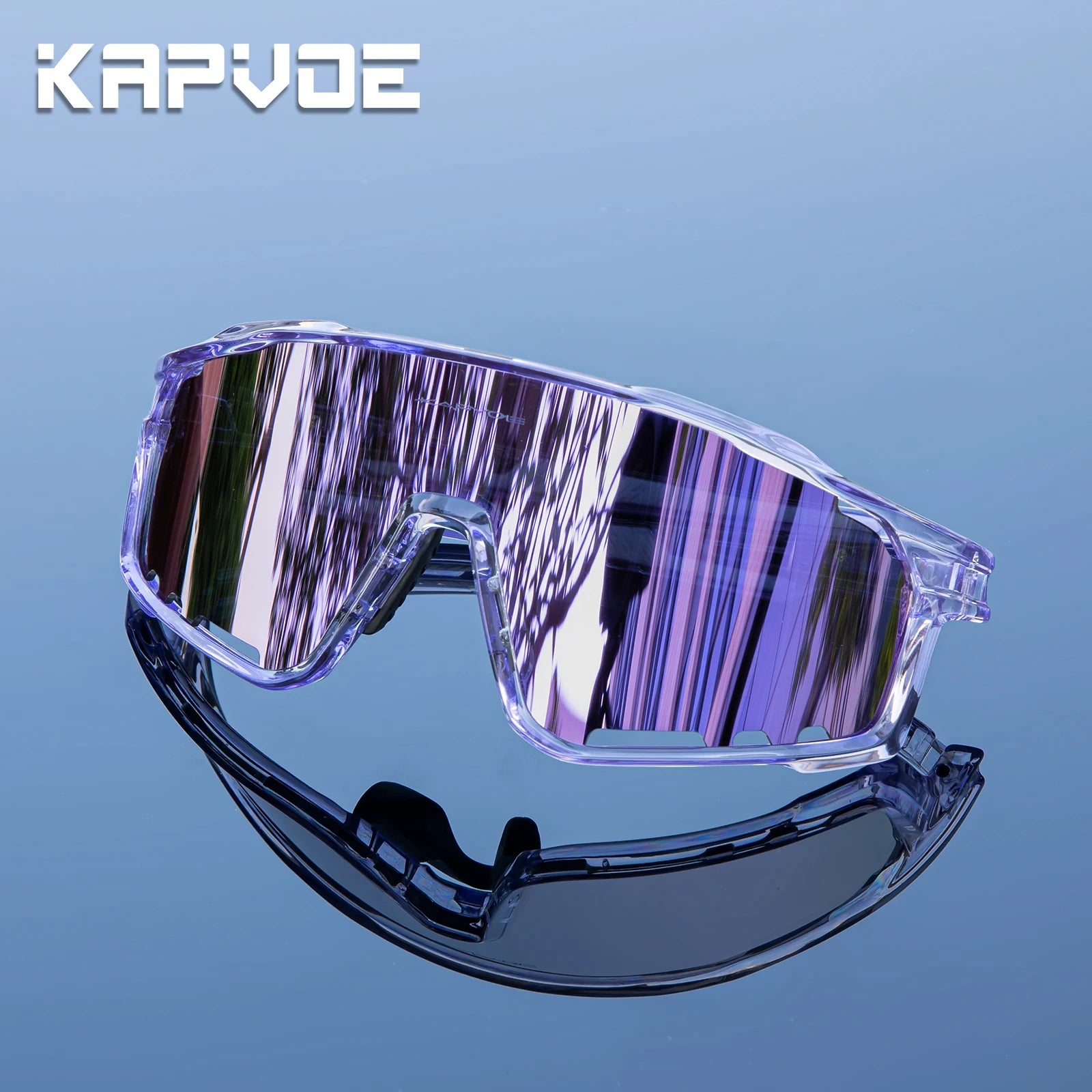 Kapvoe Cycling Sunglasses Polarized Bicycle Bike Men UV400 Racing Bike Road Mountain Eyewear Women Outdoor Sport Goggles