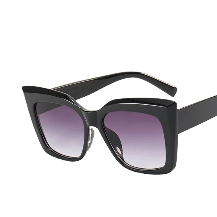 Oversized Cat Eye Sunglasses 2022 Fashion Women Shades Trending Men Gradient Sun Glasses Shades UV400 Glasses Goggles