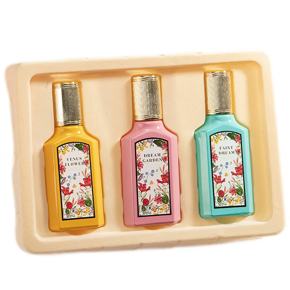 Brand 75ml Women Perfume Gift Box 3PCS Set Pheromone Perfumes De Mujer Originales Floral Scent духи женские стойкие Workdating - KIMLUD