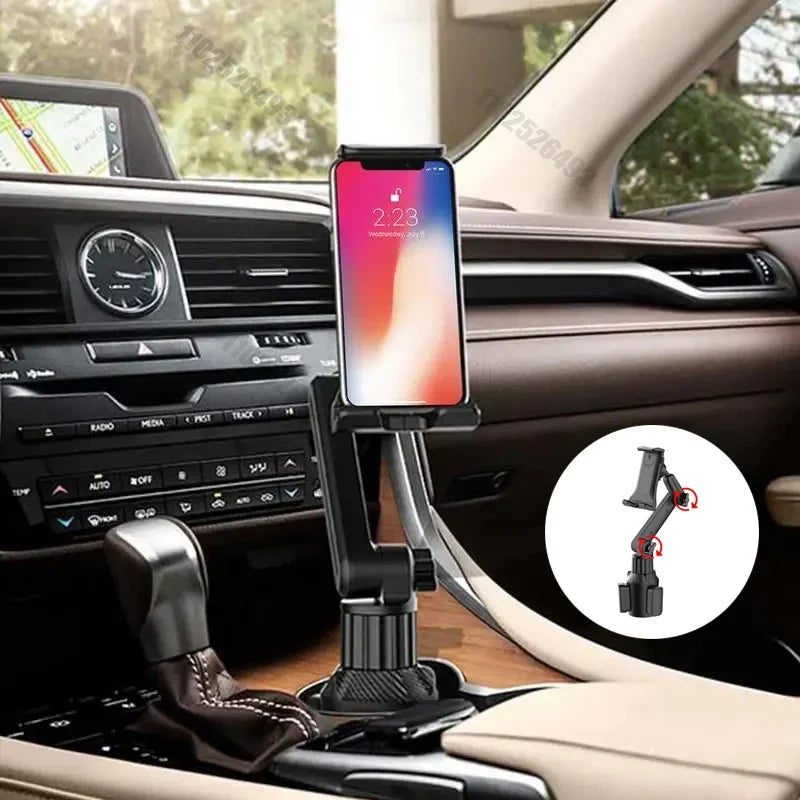 KIMLUD, NEW Tablet Cup Holder Mount 360 Adjustable Smartphone Holder Car 270 Tilt Bar Triangular Base Ram Mount Tablet Holder For SUVs, KIMLUD Womens Clothes