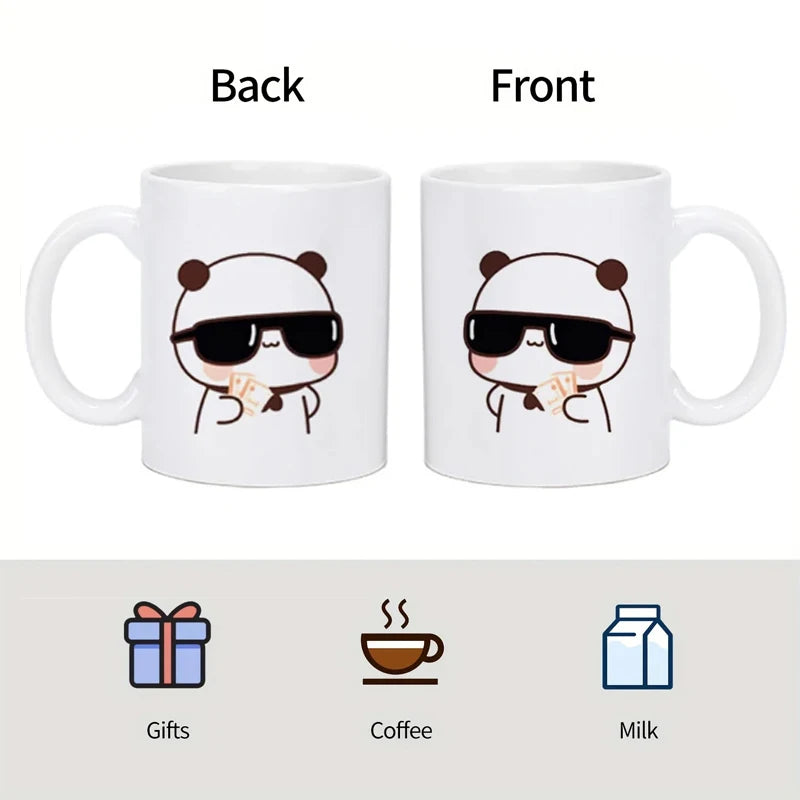 Game Inspired Man Face Mug Retro Funny Men or Woman Faces Coffee Mug Cute Gamer Birthday Gift Lovers Back To School Mug Decorate