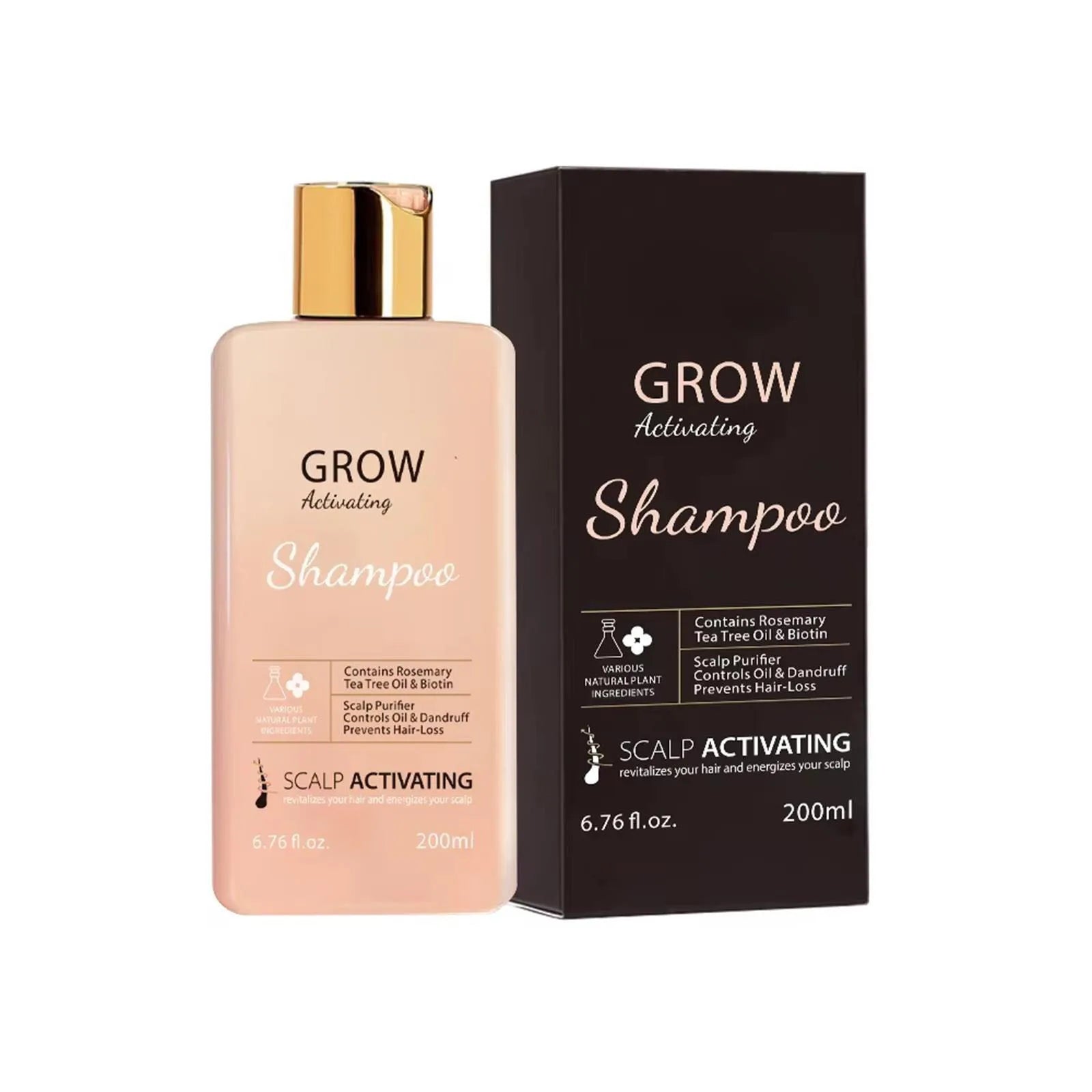 New Growth Activating Shampoo Deeply Nourishes Hair To Prevent Hair Loss While Fighting Chronic Scalp Problems 200ml