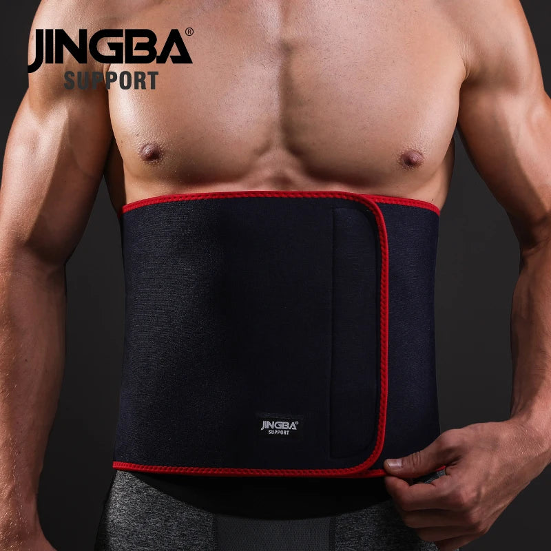 KIMLUD, JINGBA SUPPORT New Back Waist Support Sweat Belt Waist Trainer Waist Trimmer Musculation Abdominale Fitness Belt Sports Safety, KIMLUD Womens Clothes