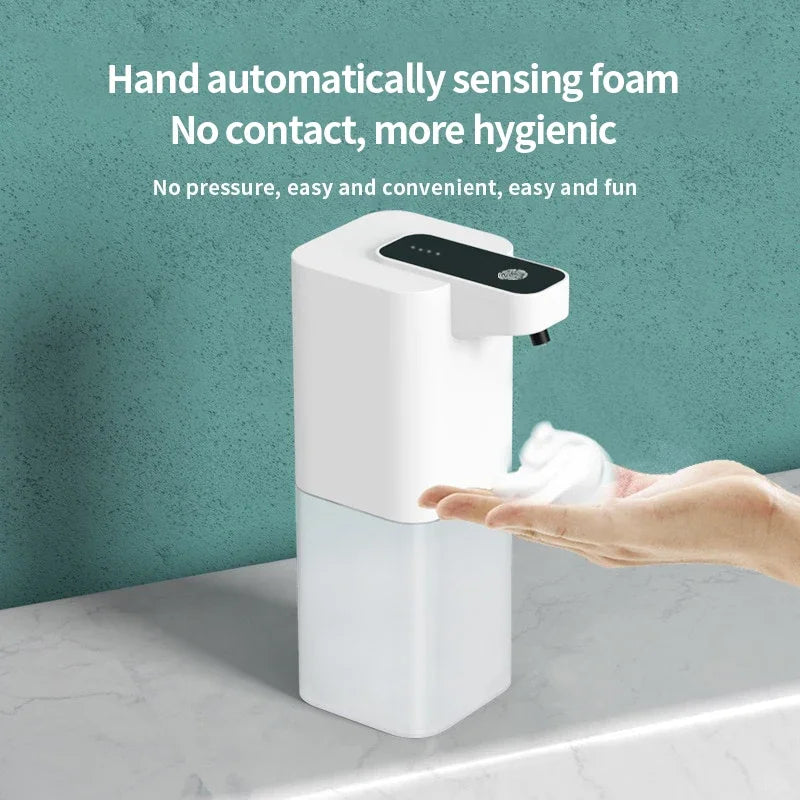 Automatic Inductive Soap Dispenser Foam Washing Phone Smart Hand Washing Soap Dispenser Alcohol Spray Dispenser Washing - KIMLUD