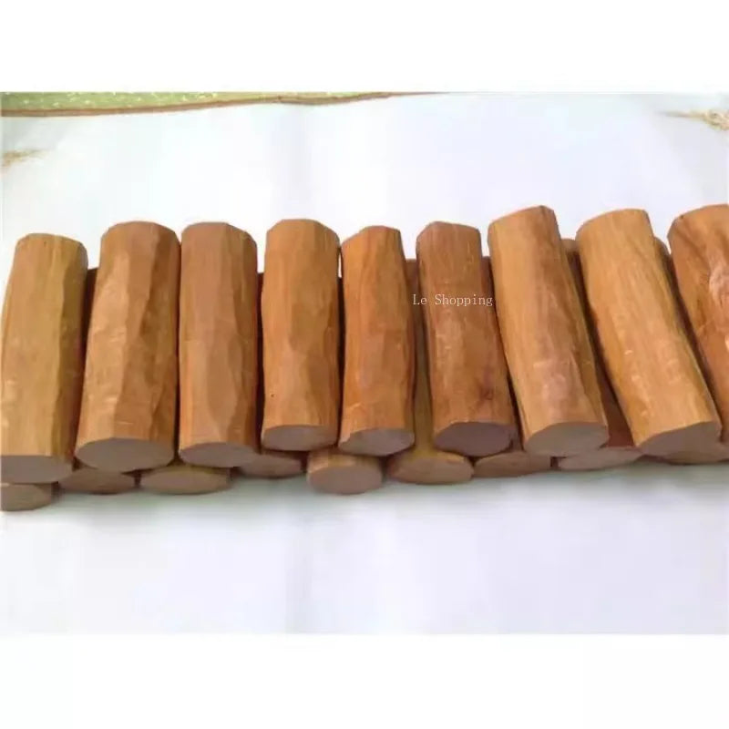 Old Mountain Sandalwood Log Material Natural Wild African Sandalwood Air Purification Carved Buddha Beads Aromatherapy Material