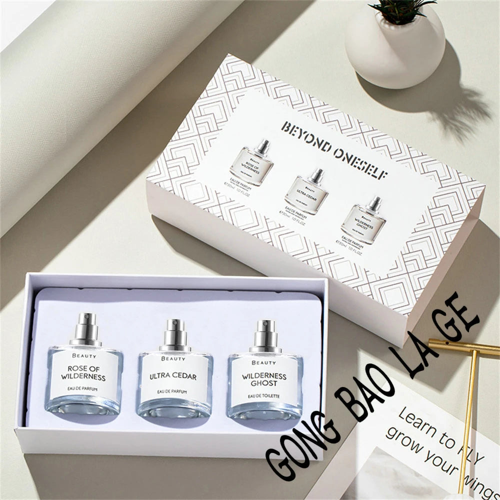 Luxury Brand Women's Perfume Gift Set 90ml Pheromone Floral Scent Eau De Parfum Body Spray Perfumes Mujer Originales Body Spray - KIMLUD