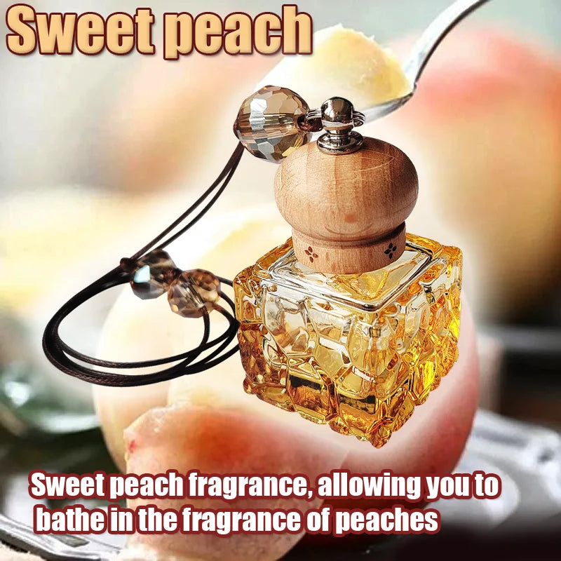 KIMLUD, Car Perfume Honey peach hang perfume Interior Women Air Freshener Men`s perfumes Auto Accessories 10ML Liquid Flavoring for Cars, KIMLUD Womens Clothes