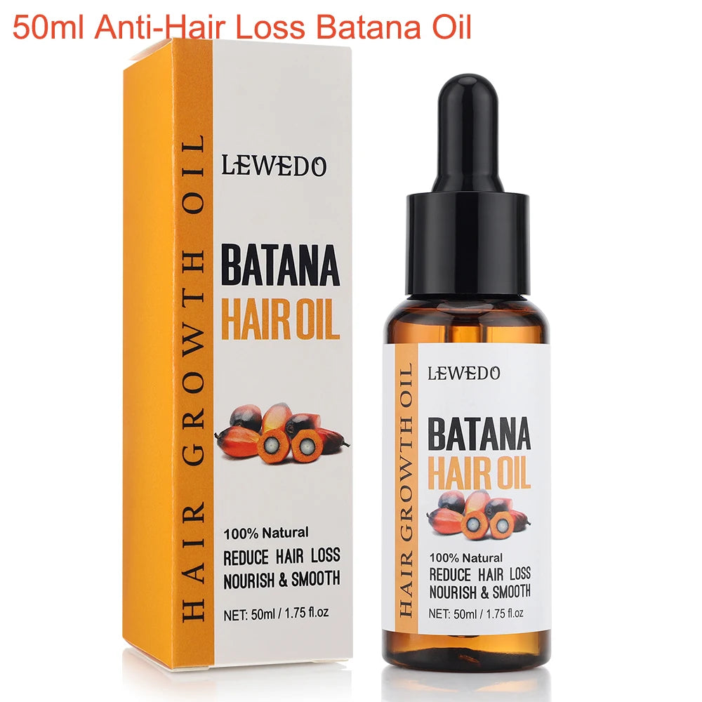 Anti-Hair Loss Batana Oil Natural Hair Conditioner Repair Damaged Strengthen Roots Anti-Breakage Hair Treatment Essential Oil