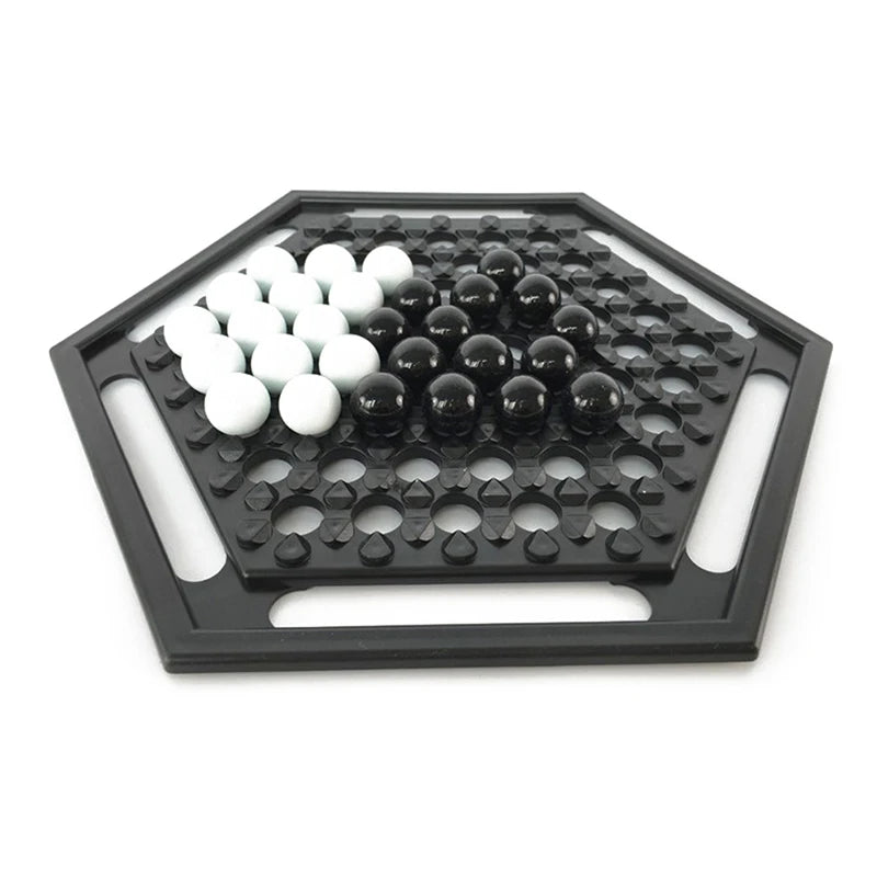 Abalone Table Games Portable Chess Set Family Board Game For Children Kids - KIMLUD