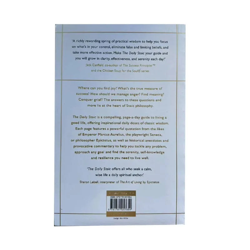 The Daily Stoic by Ryan Holiday 366 Meditations on Wisdom Perseverance and the Art of Living Book Libros