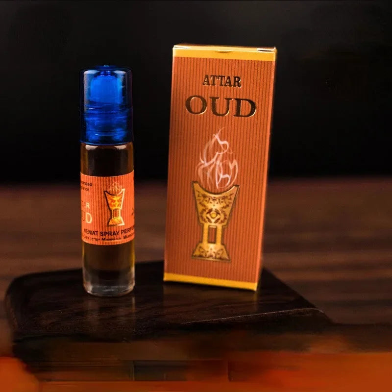 8ml / Bottle Indian Natural Sandalwood Essential Oil Perfume for Indoor Buddha Aromatherapy Soothing Spirit Lasting Fragrance - KIMLUD