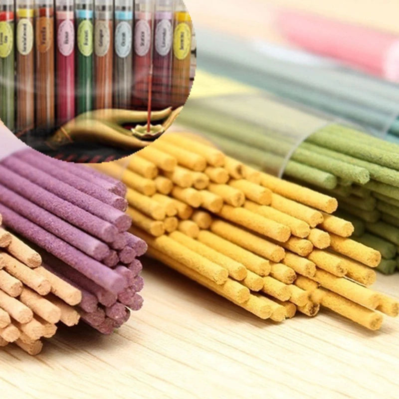 KIMLUD, 50Sticks Incense Burners Aromatherapy Fragrance Spices Fresh Air Natural Aroma Indoor Spices Sandalwood Air Cleaner, 50pcs SandalWood, KIMLUD APPAREL - Womens Clothes