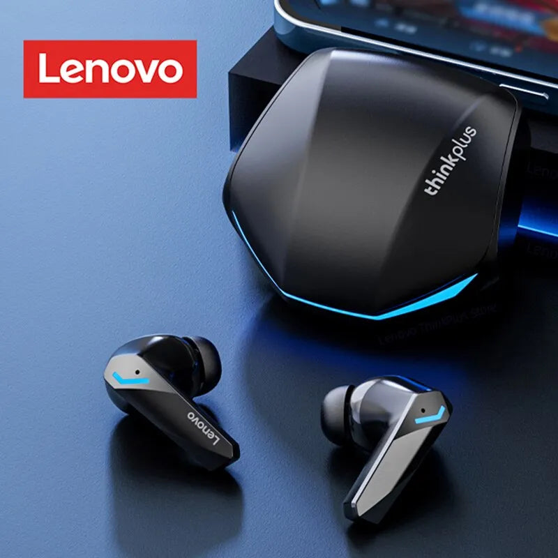 Lenovo GM2 Pro Bluetooth 5.3 Earphones Sports Headset Wireless In-Ear Gaming Low Latency Dual Mode Music Headphones New - KIMLUD