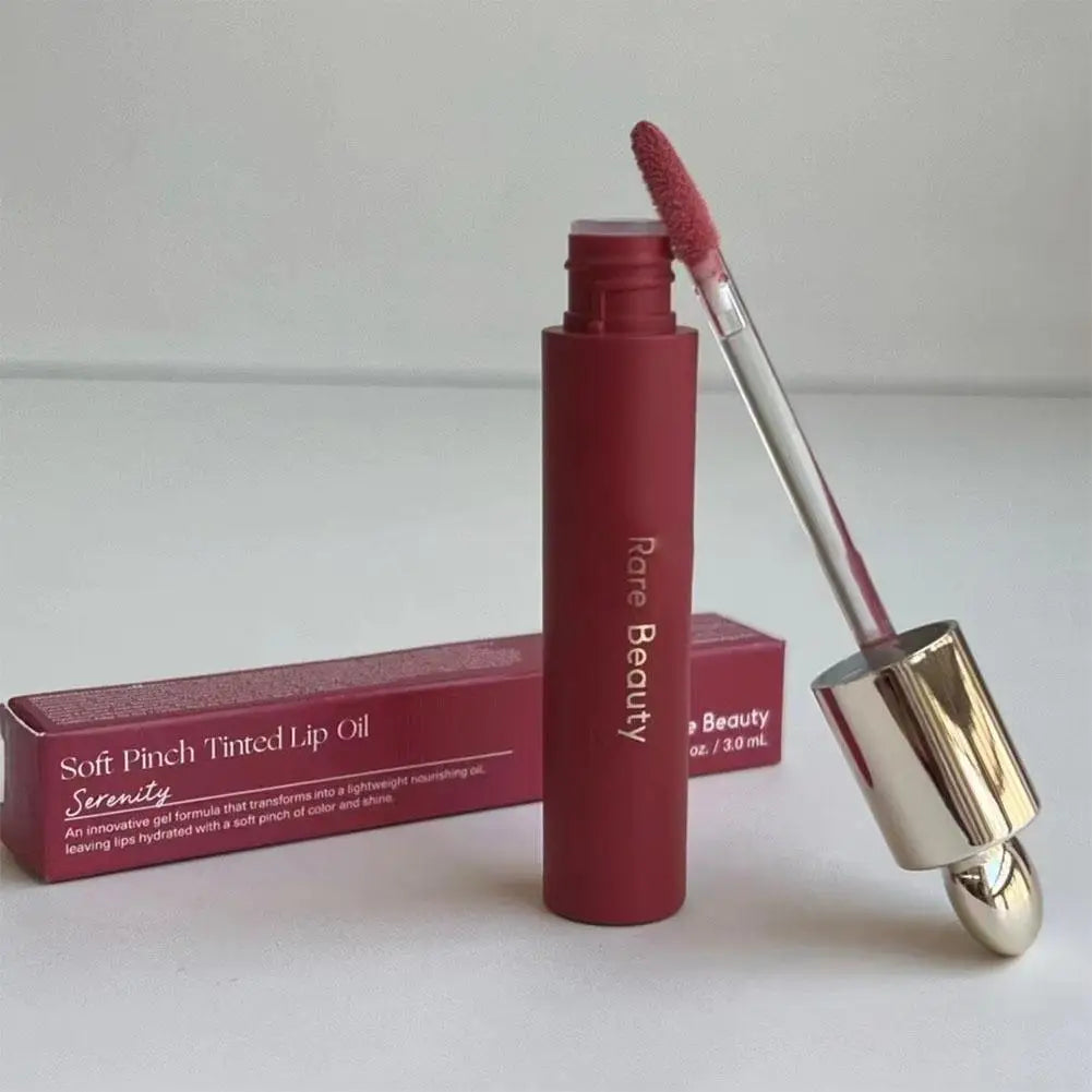 Rare Beauty Soft Pinch Tinted Lip Oil Liquid Lipstick Moisturizing Long-lasting Water-locking Liquid Blush Dual-use Lip Glaze - KIMLUD