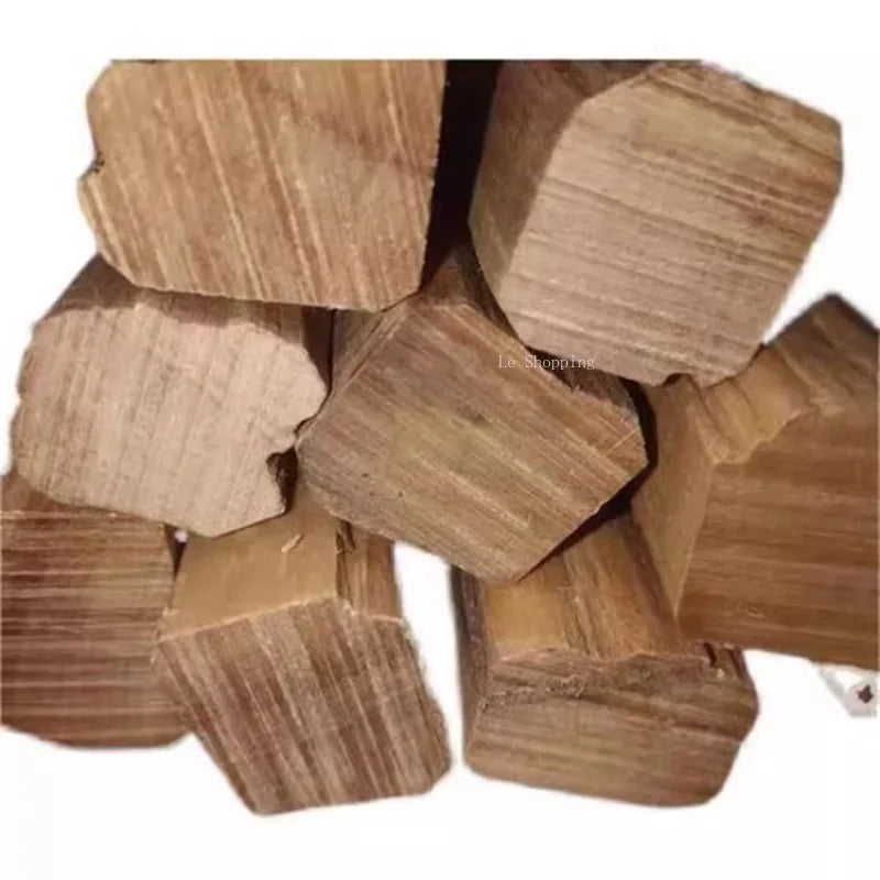 Old Mountain Sandalwood Log Material Natural Wild African Sandalwood Air Purification Carved Buddha Beads Aromatherapy Material