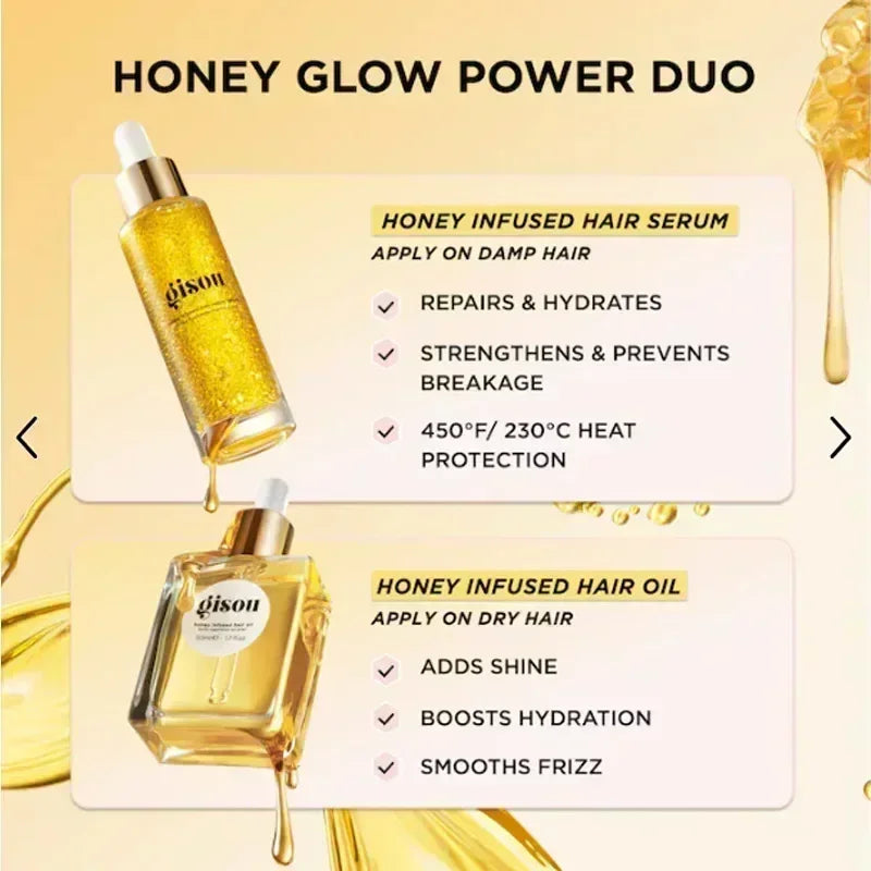 Honey Hair Oil Care Improves Dry Hair Moisturizing Long-lasting Fragrance Conditioner - KIMLUD