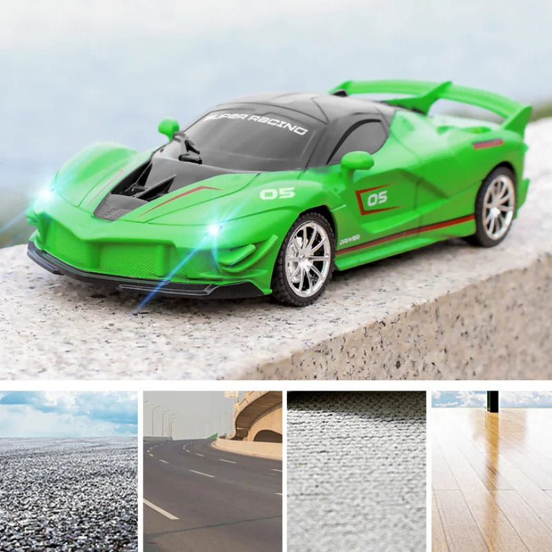 Kids 1:18 2.4G Mini Radio Remote Control Cars Sports High Speed Drift Car Racing Toys For Boys Children Christmas Gift