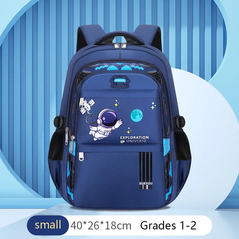 Kids Backpack Children School Bags for Boys Astronaut School Backpack Waterproof Primary Book Bag Mochila Infantil