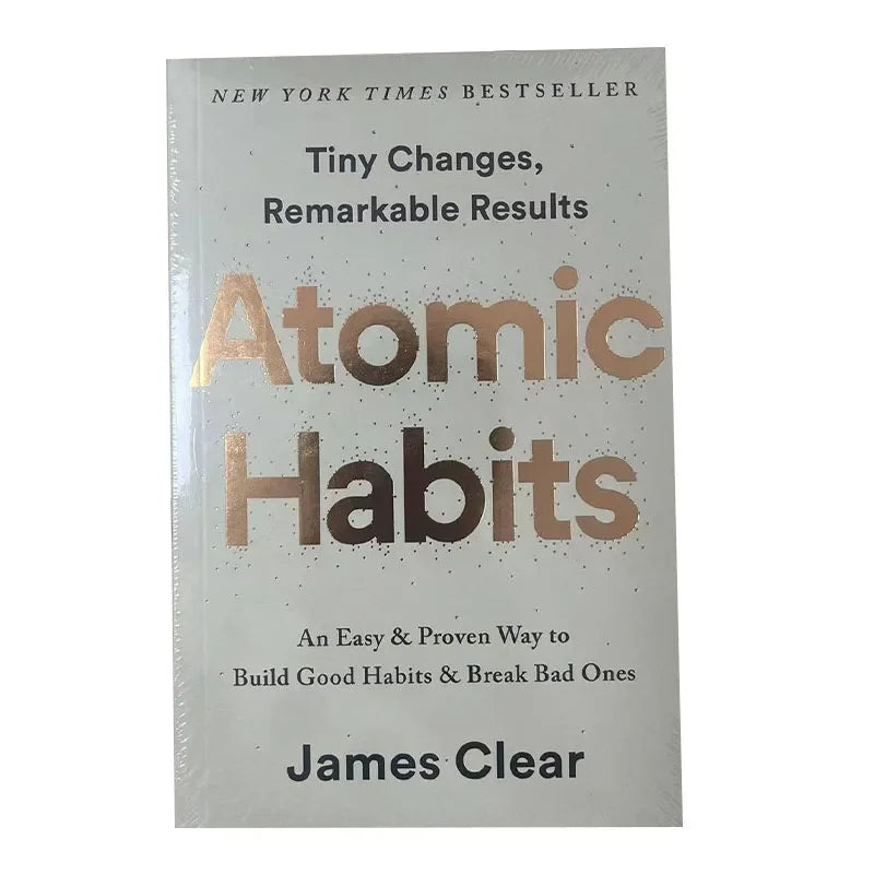 Atomic Habits By James Clear An Easy & Proven Way to Build Good Habits & Break Bad Ones Self-management Self-improvement Books - KIMLUD