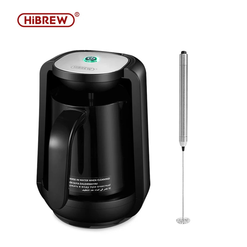 HiBREW Automatic Turkish Coffee Machine Electric Pot  AC 220~240V  Ground Coffee Maker H9