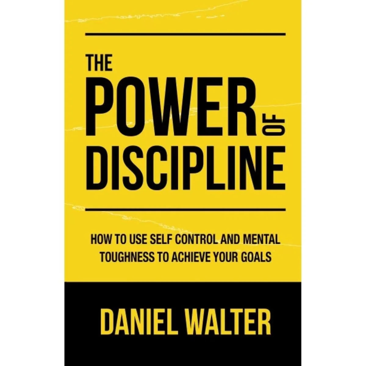 KIMLUD, The Power of Discipline: How To Use Self Control and Mental Toughness To Achieve Your Goals By Daniel Walter English Paperback, 1 book, KIMLUD APPAREL - Womens Clothes