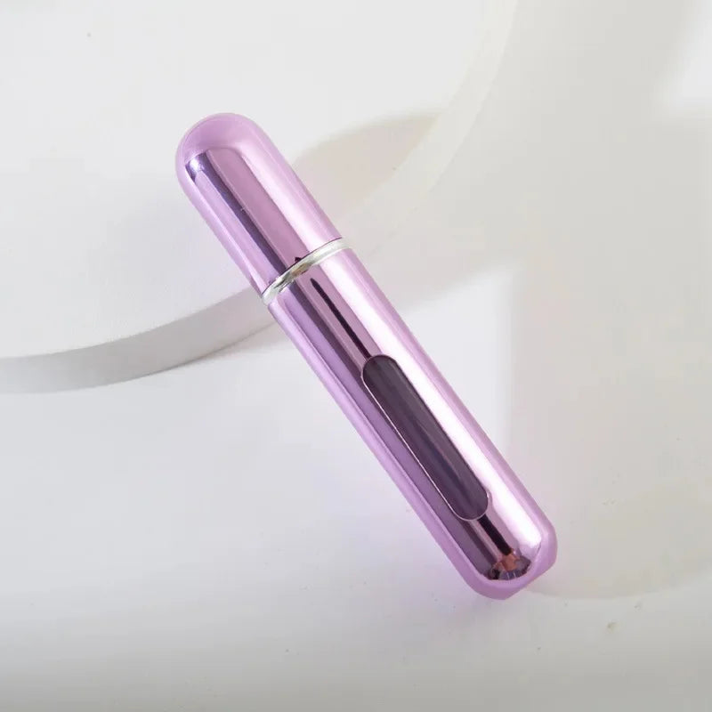 5/10ml Perfume Bottle Portable Refillable Perfume Bottle with Spray Cosmetic Containers Atomizer Mini Aluminum Spray Travel - KIMLUD