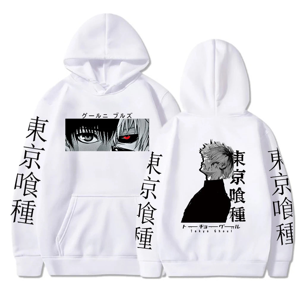 KIMLUD, Anime Hoodie Mens Fashion Warm Sweatshirt Graphical Printed Hip Hop Hoodies Casual Streetwear Spring Autumn New Hoody, White1 / XXXL, KIMLUD APPAREL - Womens Clothes