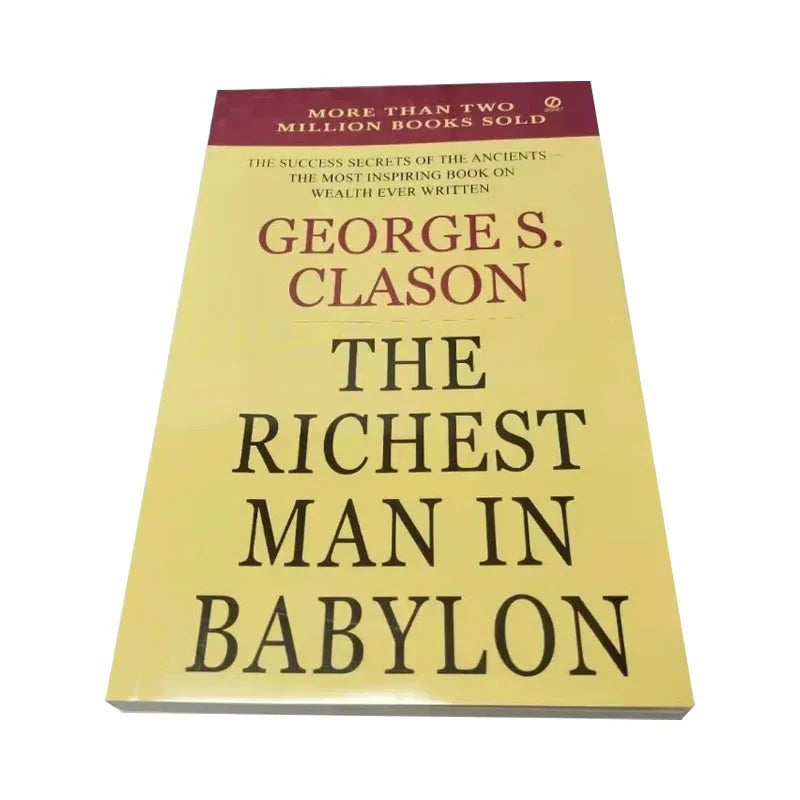 KIMLUD, The Richest Man In Babylon By George S. Clason Financial Success Inspirational Reading Book, 1 book, KIMLUD APPAREL - Womens Clothes