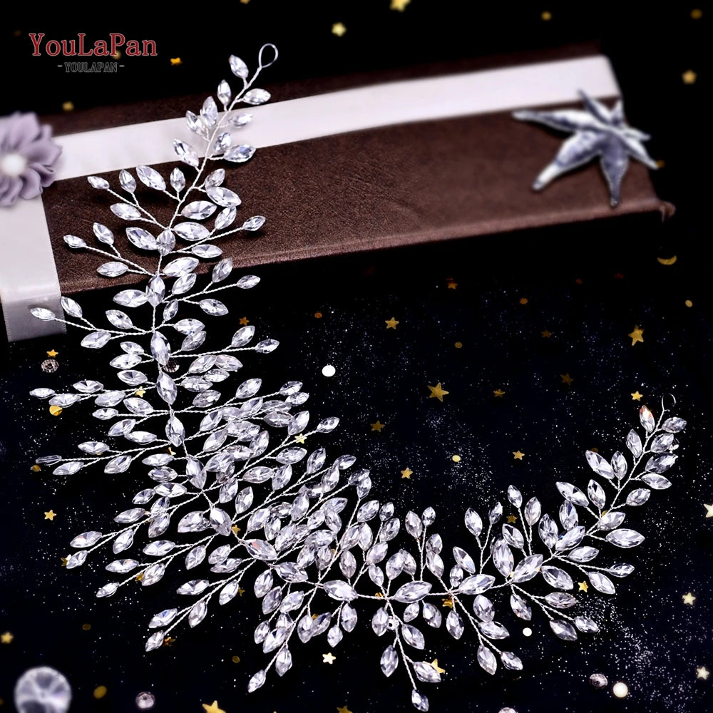 TOPQUEEN High Quanlity Bridal Belts Silver Diamond Belt Bridal Sashes Belt Luxury Rhinestone Belt Wedding Dress Sash Belt  SH237