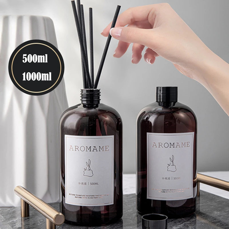 Hotel Series 1000ml/500ml Hilton Sheraton Reed Diffuser Refill Oil Aromatherapy Machine Humidifier Replacement Essential Oil