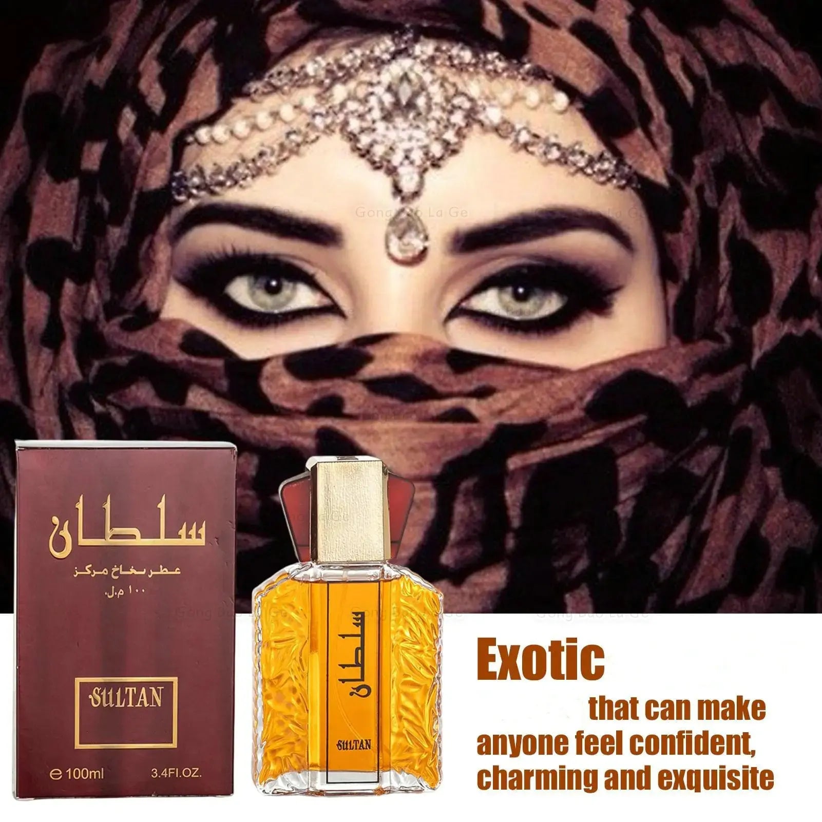 Luxury Brand Body Spray Lasting Fragrance Perfume Essential Scent Pheromone Eau De Parfum Cologne 100ml Toilette Arabic Style