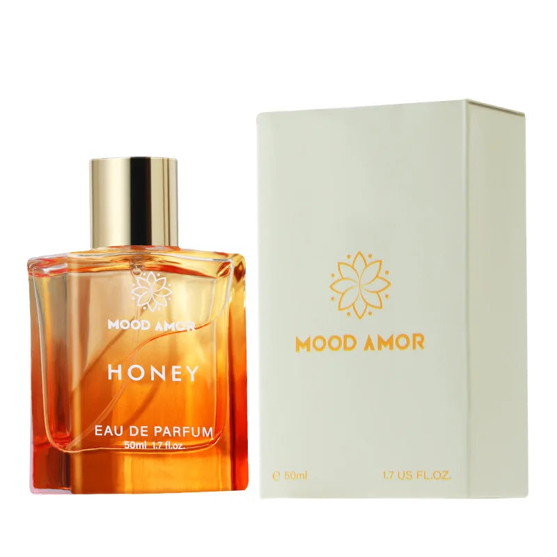 Fresh Scent Honey 50ml Eau De Parfum Feminino Spray Energetic Floral Fruity Note Lasting Romantic Women's Perfume for Daily Life - KIMLUD