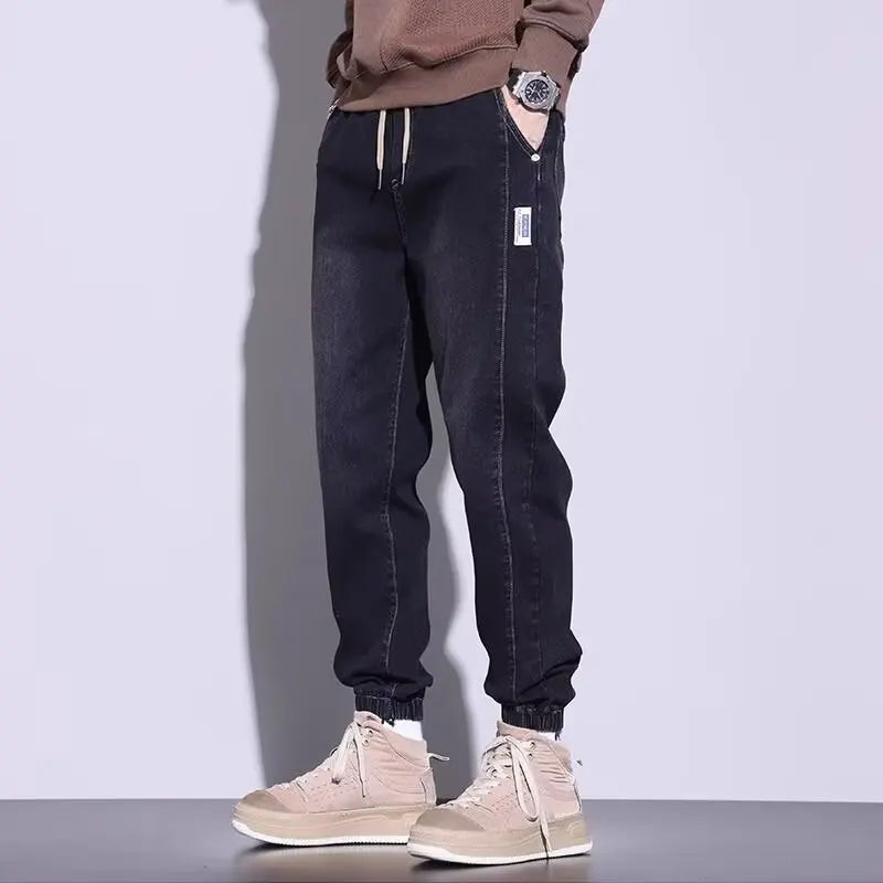 High quality Fashion Men's Cargo pants Hip Hop Trend Streetwear Jogging Pants Men Casual Elastic Waist Men Clothing Trousers