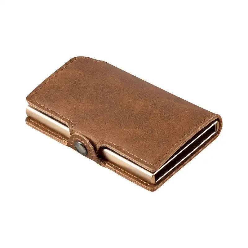 Mens Slim Wallet with Money Clip Pop up RFID Blocking Credit Card Holder Minimalist Wallet for Men