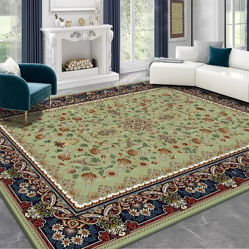 KIMLUD, Oriental Ethnic Style Carpet Living Room Decor Persian Big Size Area Rugs Bedroom Decor 200x300 Washable Non-slip Cloakroom Mats, 7 / 200x300cm 78.7x118in, KIMLUD APPAREL - Womens Clothes