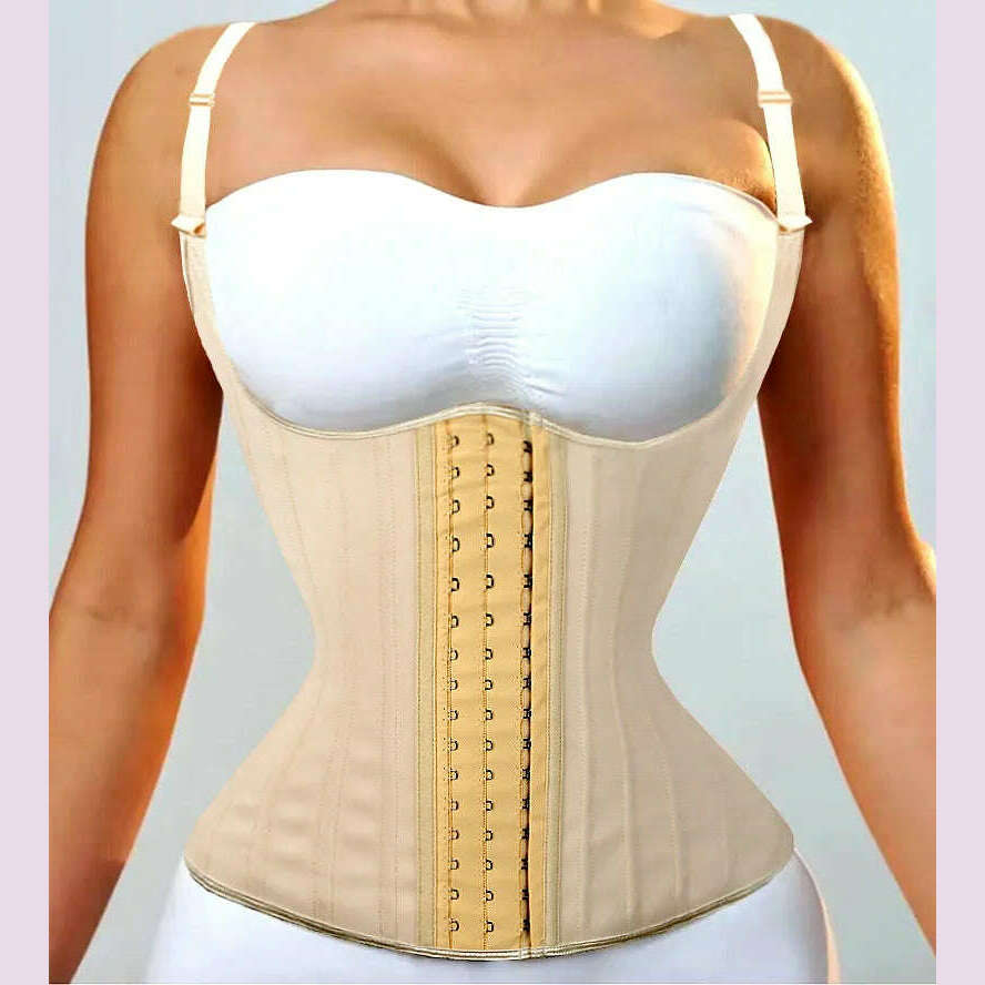 KIMLUD, AfruliA High Compression Body Shaper for Waist Trainer Corset Modeling Belt Tank Top Tummy Control Vest Fajas Colombianas Girdle, KIMLUD Womens Clothes