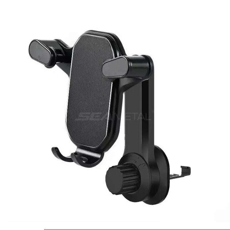 Air Vent Car Phone Holder Gravity Lock Phone Mount 360-Degree Flexible Adjustment Universal Auto Phone Stand for 4-7 Inches - KIMLUD