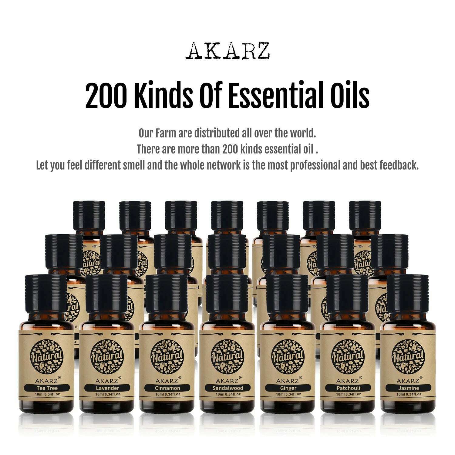 AKARZ Neroli Essential Oil Natural Skin Whitening Moisturizing Anti-aging Fade Color Neroli Oil - KIMLUD