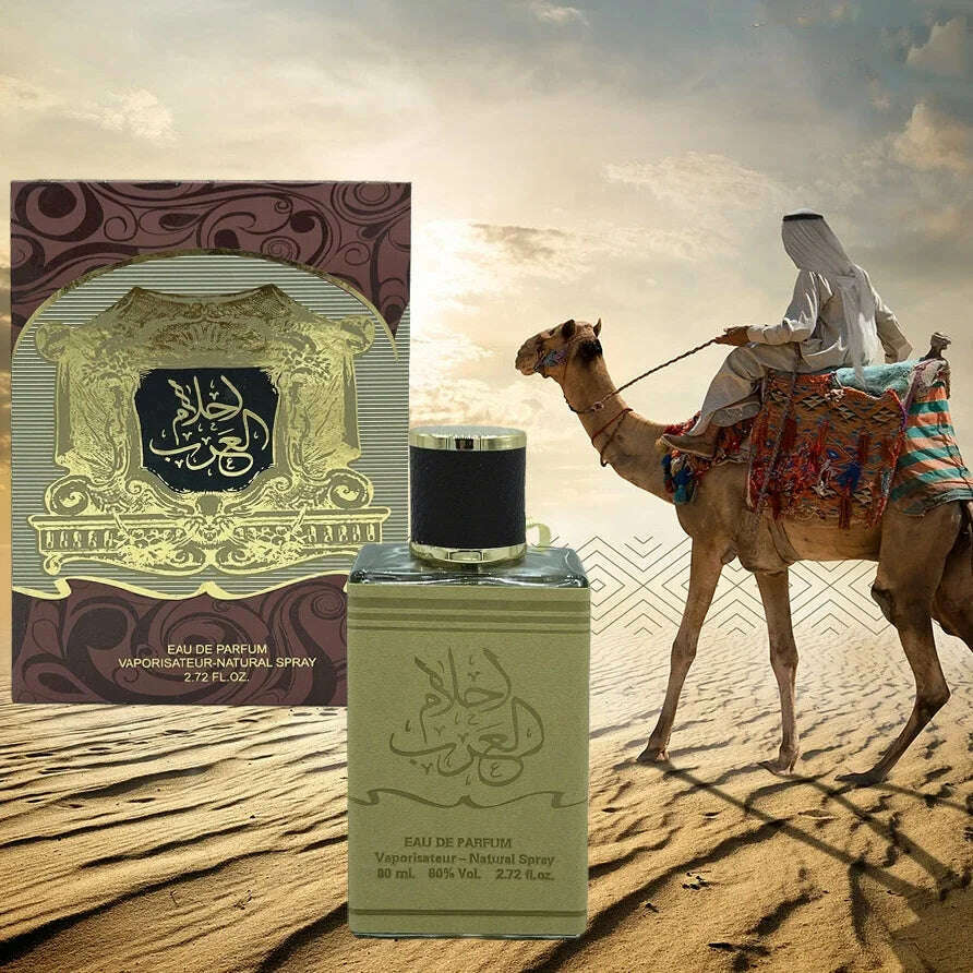 Arabic Style 80ml Pheromone Perfume Women Plant Floral Fragrance Eau De Parfum Lasting Scent Fresh Natural Men Perfumes Arabes - KIMLUD