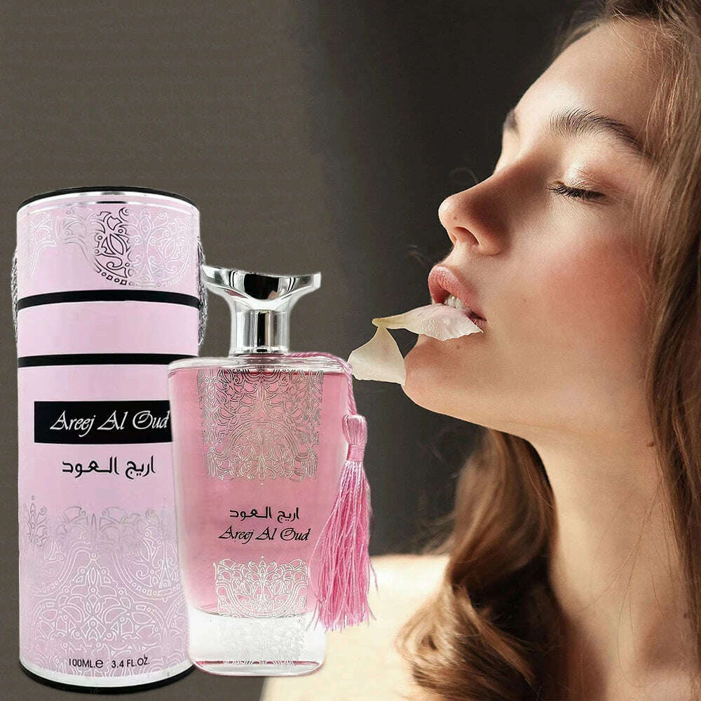 KIMLUD, Arabic Style Perfume Women Body Spray 100ml Le Parfum Plant Floral Scent Colognes Pheromone Lasting Fragrance Perfumes Feminino, KIMLUD Womens Clothes