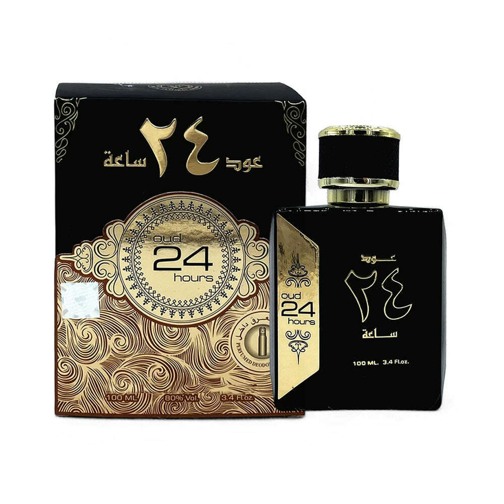 Arabic Style Pheromone Perfume Spray Colognes Men Eau De Parfum Charming Man Lasting Fragrance 100ml Profumo Uomo Fresh Natural - KIMLUD