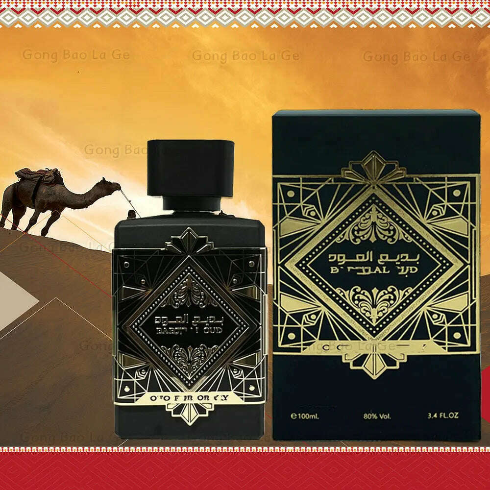 Arabic Style Women Perfume 100ml Lasting Fragrance Body Spray Plant Floral Scent Pheromone Eau De Parfum Cologne Men Fragrancy - KIMLUD