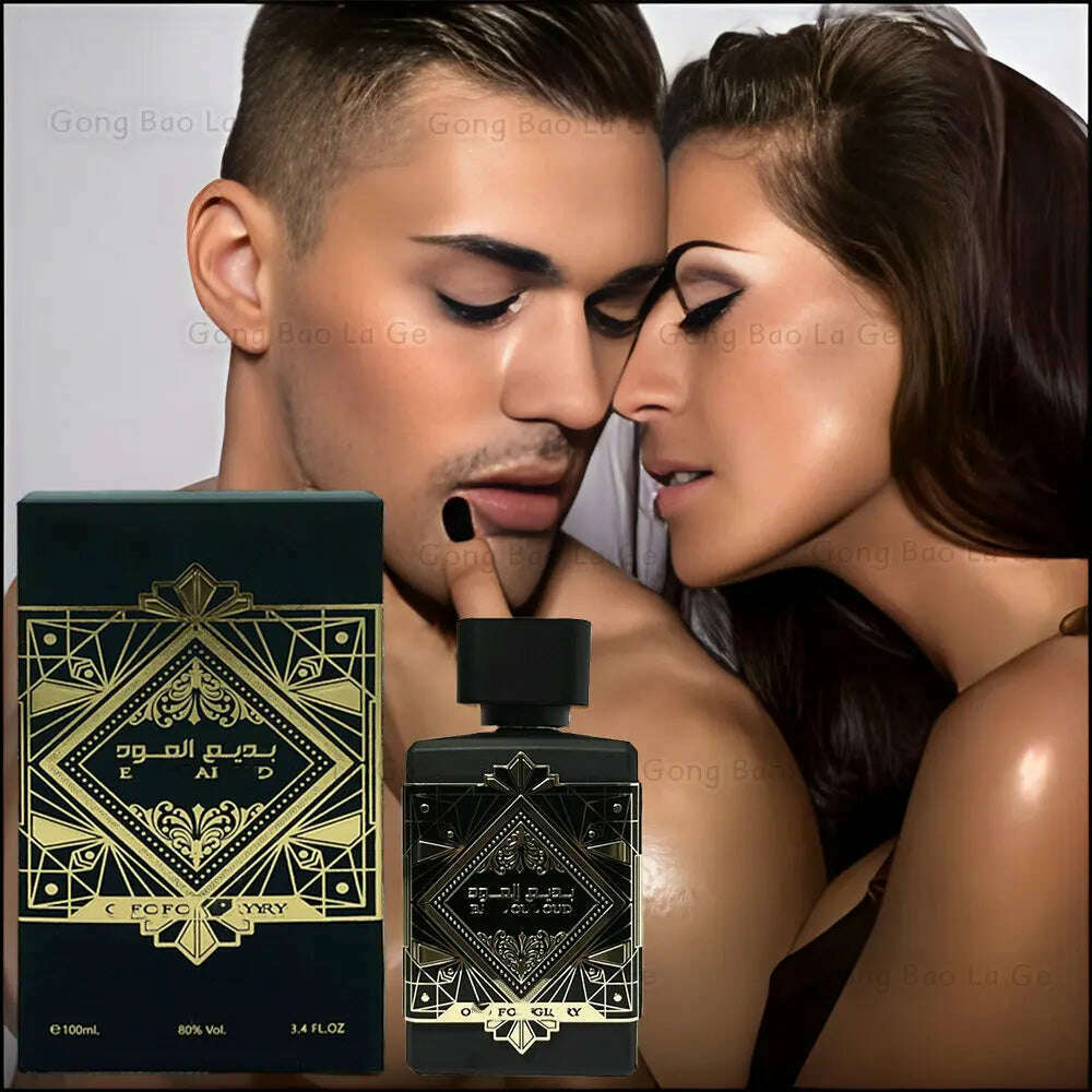 Arabic Style Women Perfume 100ml Lasting Fragrance Body Spray Plant Floral Scent Pheromone Eau De Parfum Cologne Men Fragrancy - KIMLUD