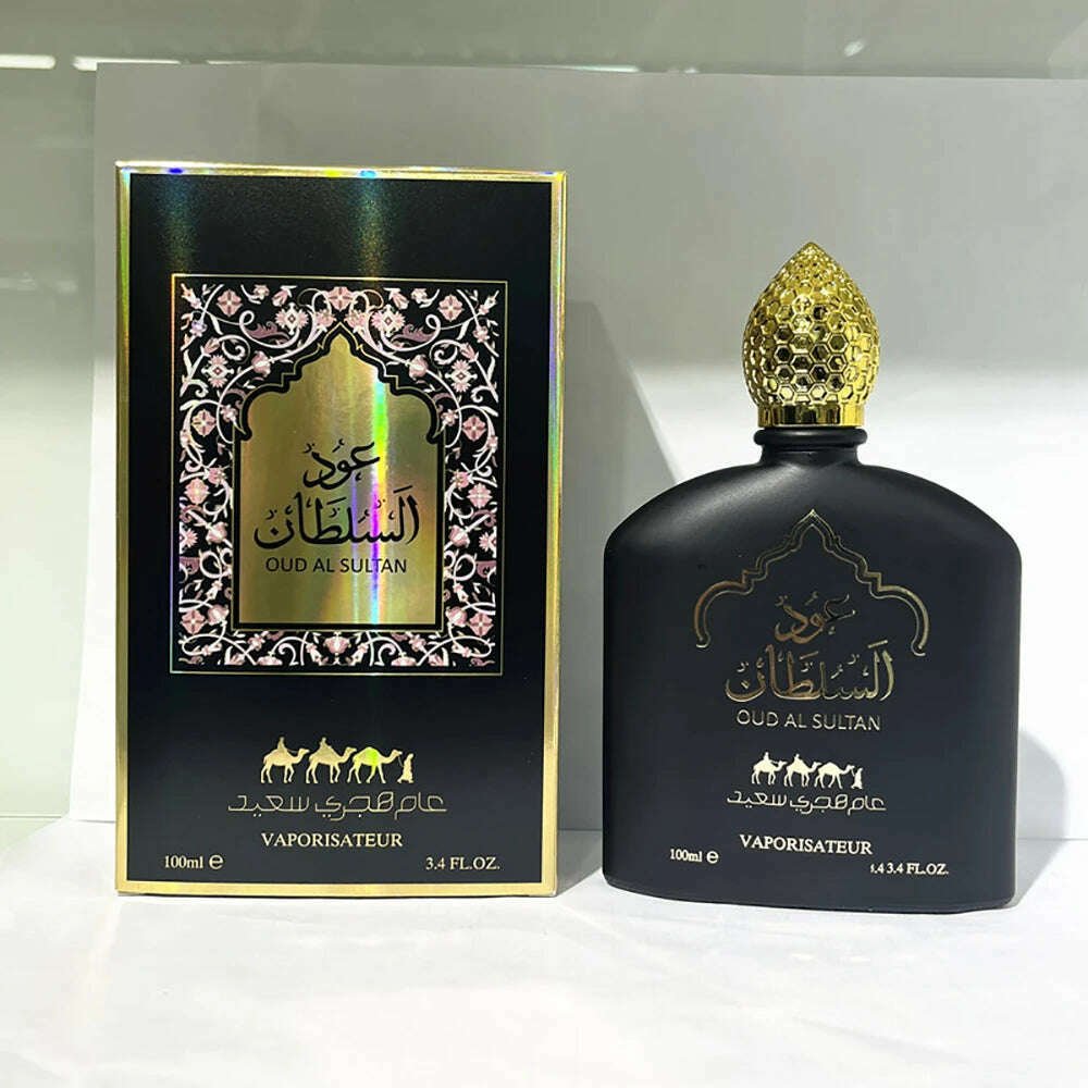 KIMLUD, Arabic Style Women Perfume Body Spray Lasting Fragrance Floral Scent Pheromone Eau De Parfum Cologne Men Profumi 100ml Toilette, black, KIMLUD APPAREL - Womens Clothes